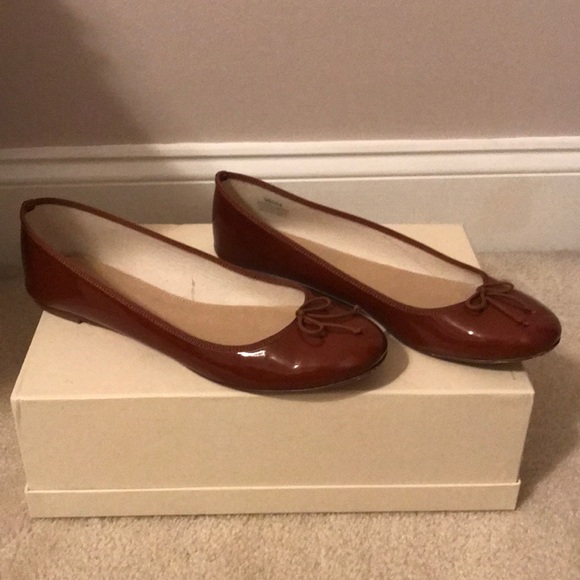 J. Crew Shoes - J Crew Classic Patent Leather Ballet Flats
